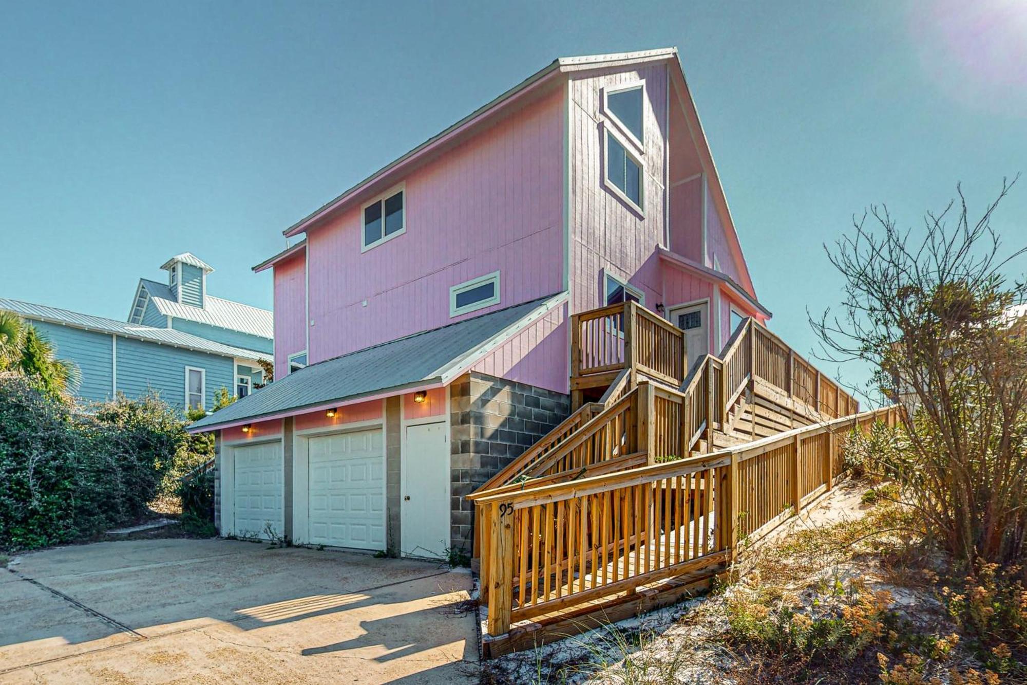 סנטה רוזה ביץ' Grayton Beach "Inn The Pink" 95 High Dune Drive מראה חיצוני תמונה